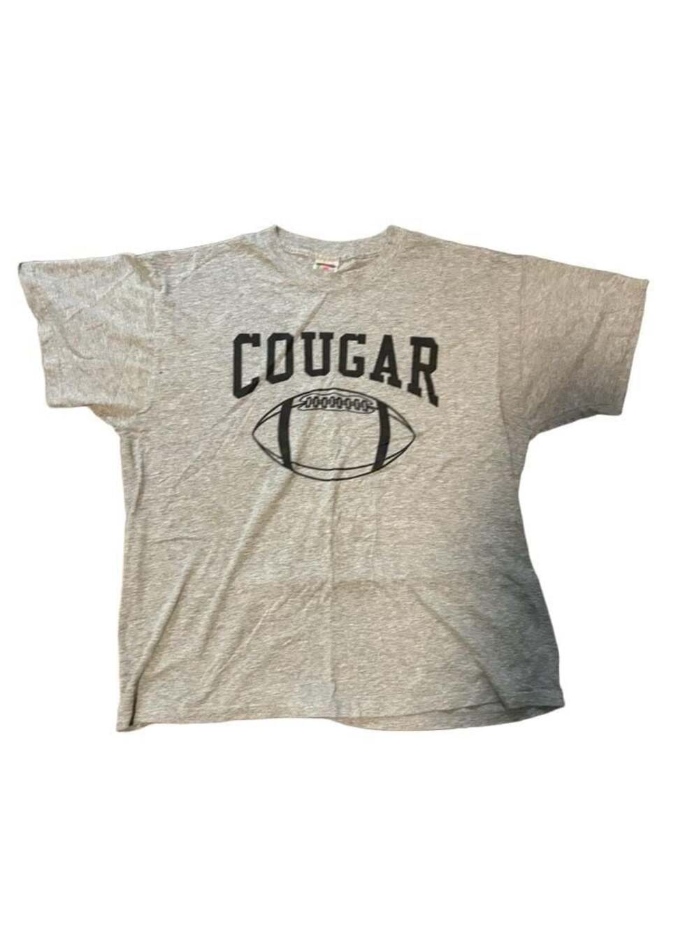 Vintage Fruit Of The Loom Best Cougar Football River Ball Shirt
-Mens size XL